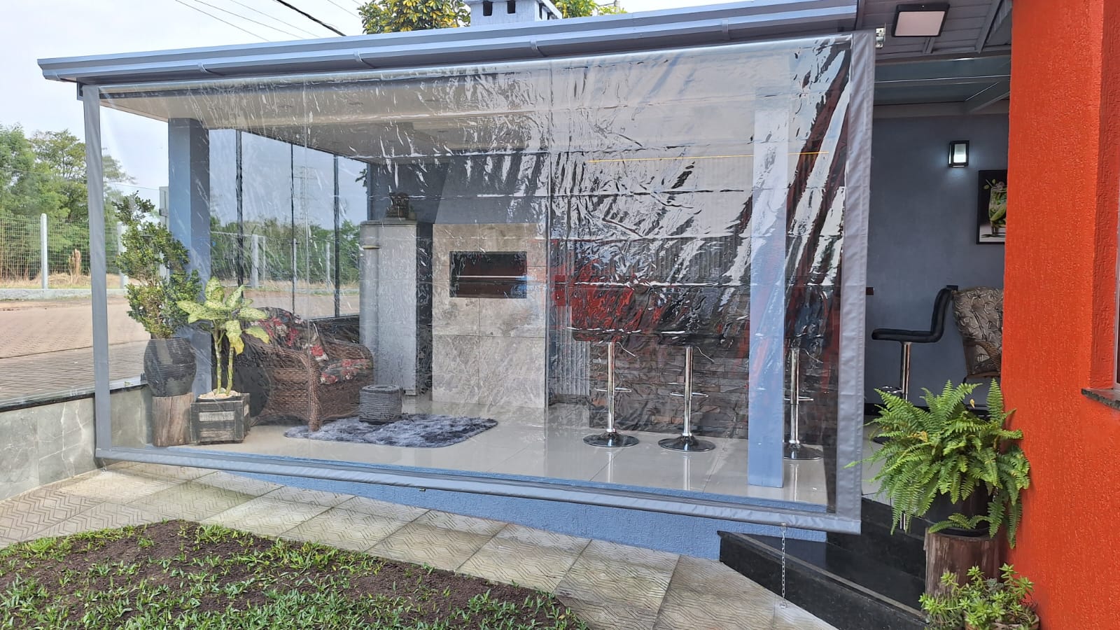 Cortina retratil 26 Cortina retratil